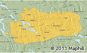 Savanna Style Map of Bräcke Kommun