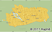 Savanna Style Map of Bräcke Kommun, single color outside