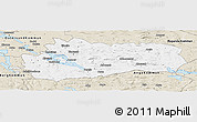 Classic Style Panoramic Map of Bräcke Kommun