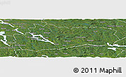 Satellite Panoramic Map of Bräcke Kommun