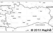 Blank Simple Map of Bräcke Kommun