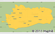Savanna Style Simple Map of Bräcke Kommun, single color outside