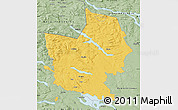 Savanna Style Map of Krokom Kommun
