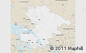 Classic Style 3D Map of Östersund Kommun