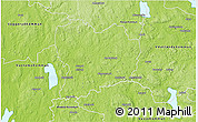 Physical 3D Map of Sävsjö Kommun