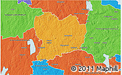 Political 3D Map of Sävsjö Kommun