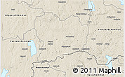 Shaded Relief 3D Map of Sävsjö Kommun