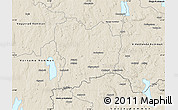 Shaded Relief Map of Sävsjö Kommun