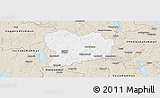 Classic Style Panoramic Map of Sävsjö Kommun