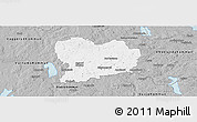 Gray Panoramic Map of Sävsjö Kommun