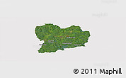 Satellite Panoramic Map of Sävsjö Kommun, cropped outside