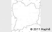 Blank Simple Map of Sävsjö Kommun, no labels