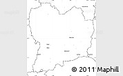 Blank Simple Map of Sävsjö Kommun