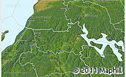 Satellite 3D Map of Tranas Kommun