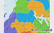 Political Map of Tranas Kommun