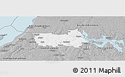 Gray Panoramic Map of Tranas Kommun