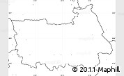 Blank Simple Map of Tranas Kommun, no labels