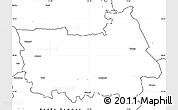 Blank Simple Map of Tranas Kommun