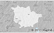 Gray 3D Map of Vaggeryd Kommun