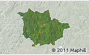 Satellite 3D Map of Vaggeryd Kommun, lighten