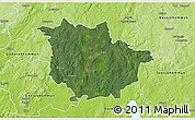 Satellite 3D Map of Vaggeryd Kommun, physical outside