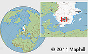 Savanna Style Location Map of Vaggeryd Kommun, highlighted country, highlighted parent region