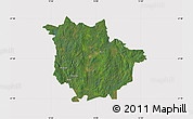 Satellite Map of Vaggeryd Kommun, cropped outside