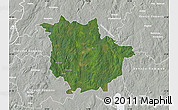 Satellite Map of Vaggeryd Kommun, lighten, semi-desaturated