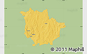 Savanna Style Map of Vaggeryd Kommun, single color outside