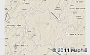 Shaded Relief Map of Vaggeryd Kommun