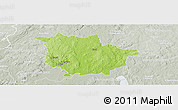 Physical Panoramic Map of Vaggeryd Kommun, lighten, semi-desaturated