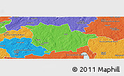 Political Panoramic Map of Vaggeryd Kommun