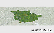 Satellite Panoramic Map of Vaggeryd Kommun, lighten