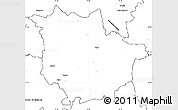 Blank Simple Map of Vaggeryd Kommun