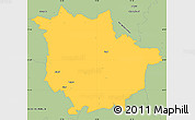 Savanna Style Simple Map of Vaggeryd Kommun