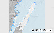 Gray 3D Map of Borgholm Kommun
