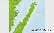 Physical 3D Map of Borgholm Kommun