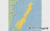 Savanna Style 3D Map of Borgholm Kommun