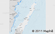 Silver Style 3D Map of Borgholm Kommun