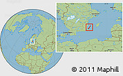 Savanna Style Location Map of Borgholm Kommun