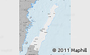Gray Map of Borgholm Kommun