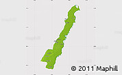 Physical Map of Borgholm Kommun, cropped outside