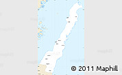 Classic Style Simple Map of Borgholm Kommun
