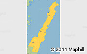 Savanna Style Simple Map of Borgholm Kommun