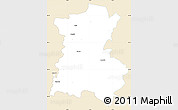Classic Style Simple Map of Emmaboda Kommun, single color outside