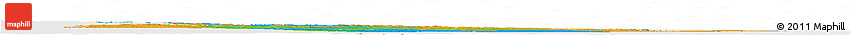 Political Horizon Map of Kalmar Län, cropped outside