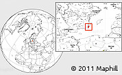 Blank Location Map of Mörbylanga Kommun