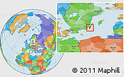 Political Location Map of Mörbylanga Kommun