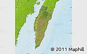 Satellite Map of Mörbylanga Kommun, physical outside