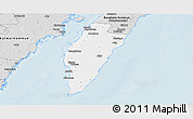 Silver Style Panoramic Map of Mörbylanga Kommun